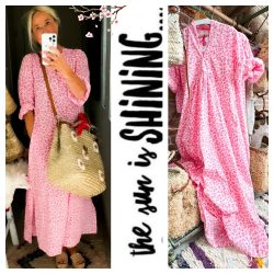 NEW: ZolaPinkLeo Kaftan/Dress