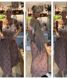 PreOrder!!The PolkadotBalloonSkirt