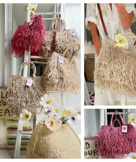 Zola Fringe Bag natural