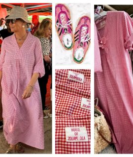 Zola Vichy Kaftan/Dress