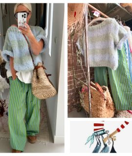 NEW ZolaDeal: ZolaStripeSweater&Trousers