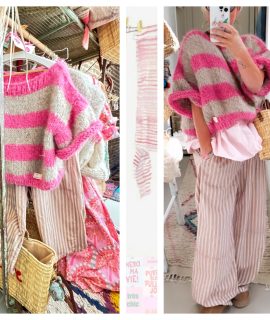 NEW ZolaDeal: StripeSweater&Trousers