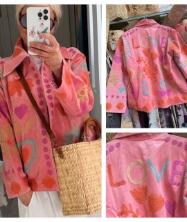 SOLD: Orange/Pink HappyVibes