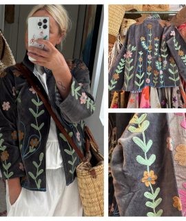 SOLD: Grey/Black Cactus jasje