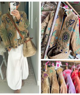 NEW: Zola Happy Horse Green Suzani