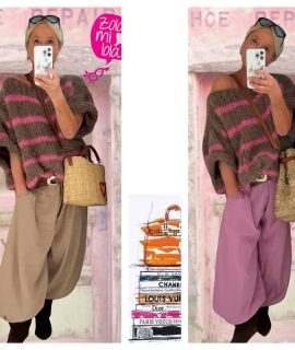 ZolaDeal: ZolaBigStripe&BalloonTrousers