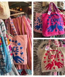 NEW: Happy Love/Peace Bags🕊️