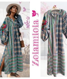 NEW… Amazing Zoladress Green/Blue