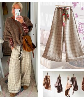 NEW: The Tweed/Wool Marlene D. Trousers