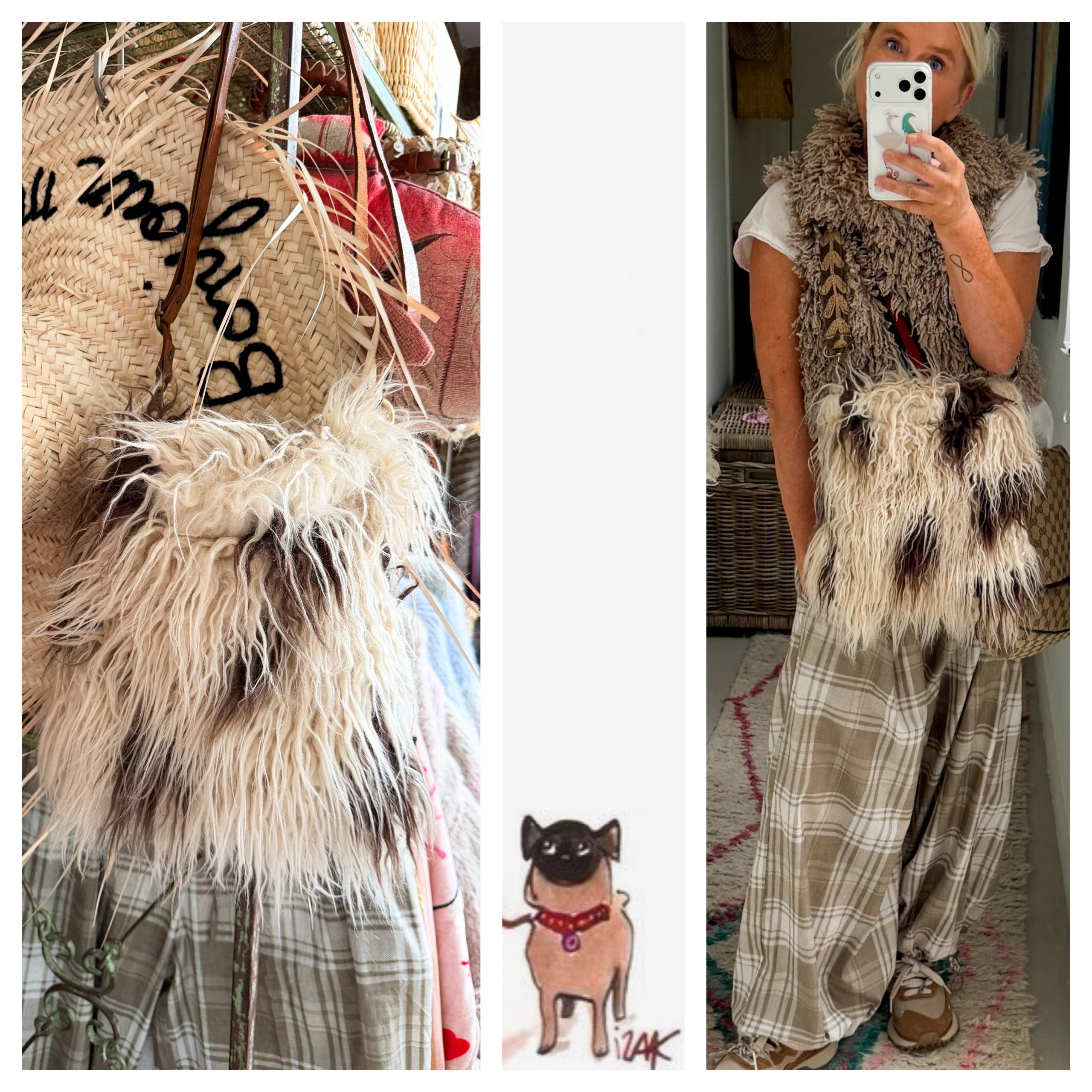 NEW: BigBaggy BalloonTrousers Ruit - Afbeelding 3