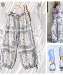 NEW: BigBaggy BalloonTrousers Paisley